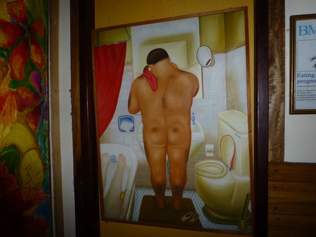 Картина в туалете